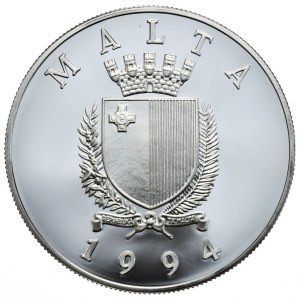 Malta, 5 Lira, 1994, Valletta