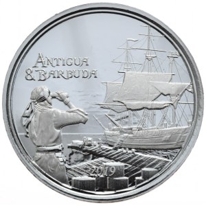 Antigua I Barbuda, 2 Dolary, 2019r., Luneta