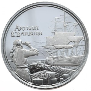 Antigua I Barbuda, 2 Dolary, 2019r., Luneta