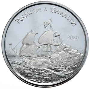 Antigua I Barbuda, $2, 2020, Ship