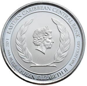 Antigua I Barbuda, $2, 2020, Ship