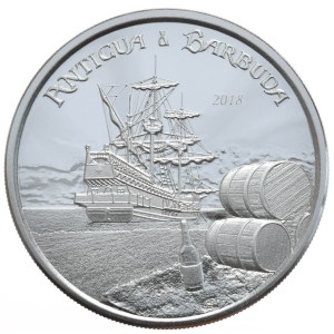 Antigua I Barbuda, 2 Dolary, 2018r., Rum