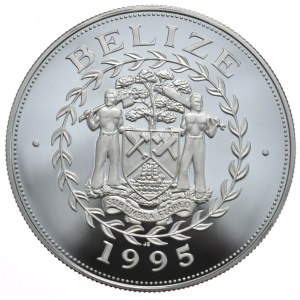 Belize, 10 Dolarów, 1995r., Carrack