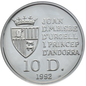Andorra, 10 Diner, 1992, Descoberta