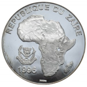 Zair, 500 Zaires, 1996r., Goryl