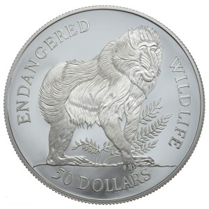 Wyspy Cooka, 50 Dolarów, 1992r., Mandryl