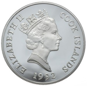 Wyspy Cooka, 50 Dolarów, 1992r., Mandryl