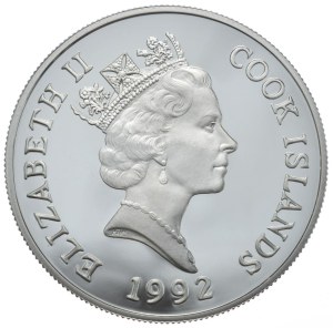 Cook Islands, $50, 1992, Mandril