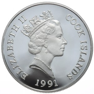 Wyspy Cooka, 50 Dolarów, 1991r., Koguar