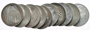 Germany, 10x10 Mark, 1972-92.