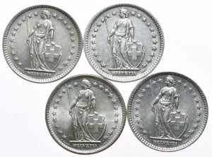 Switzerland, 4x2 Franks