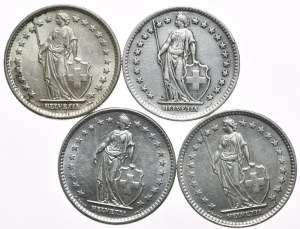 Switzerland, 4x2 Franks