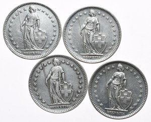 Switzerland, 4x2 Franks