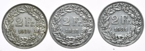 Switzerland, 3x2 Francs