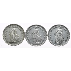 Szwajcaria, 3x2 Franki