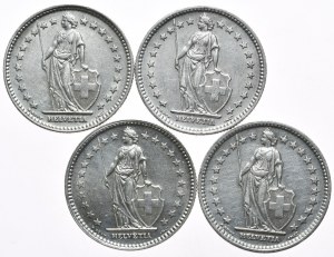 Switzerland, 4x2 Franks