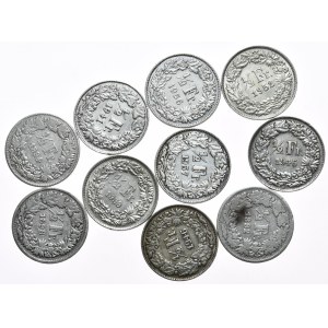 Switzerland, 10x1/2 Franc, Rare