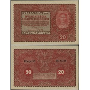 Poland, 20 Polish marks, 23.08.1919