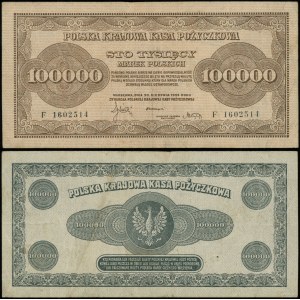 Poland, 100,000 Polish marks, 30.08.1923