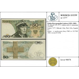 Polska, 50 złotych, 9.05.1975