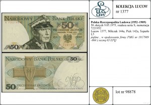 Poland, 50 zloty, 9.05.1975