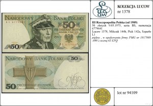 Poland, 50 zloty, 9.05.1975