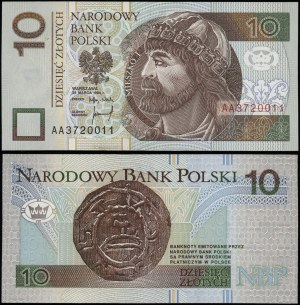 Poland, 10 zloty, 25.03.1994