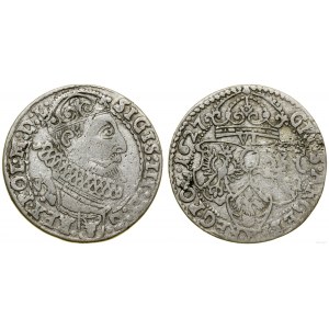 Poland, sixpence, 1627, Cracow