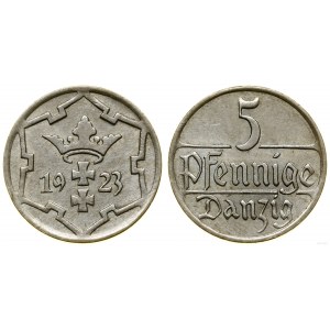 Polska, 5 fenigów, 1923, Berlin