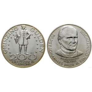 Austria, 200 guldenów, 1983