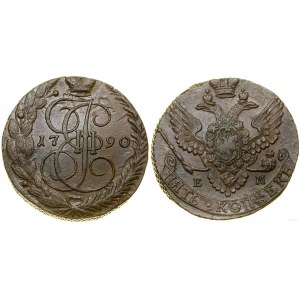 Russia, 5 kopecks, 1790 EM, Yekaterinburg