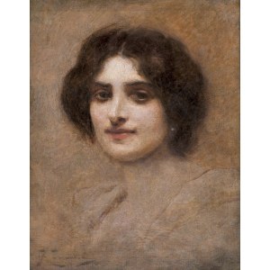 Żmurko Franciszek, PORTRET KOBIETY, 1902