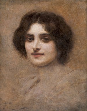 Żmurko Franciszek, PORTRET KOBIETY, 1902