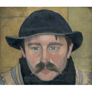 Witkiewicz Stanisław Ignacy, PORTRET GÓRALA WOJCIECHA BISKUPA WALKA, 1910-19