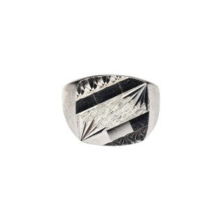 Silver signet ring (800)