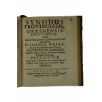 [CLOCEK] Konštitúcie provinčných synod z obdobia, keď bol prímasom Poľska Jan Wężyk [1627-1638] a Bernard Maciejowski [1606-1608], Krakov 1629, 1630, 1636, 1761