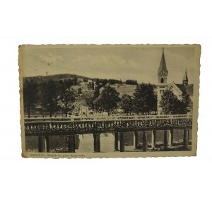 KRYNICA Widok na górę Krzyżową , bez obiegu
