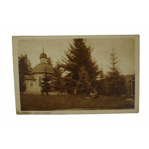 KRYNICA Kaplica w parku , obieg 16.VII.1927r.