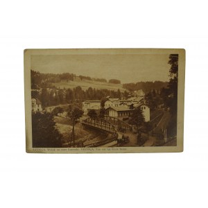 KRYNICA Widok na stare Łazienki , obieg 14.6.1935r.