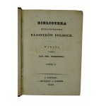 Dzieła Ignacego Krasickiego , tomik X z serii Biblioteka Klassyków Polskich, w Lipsku 1840r.