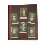 Konkurs Piękności Dziecka Wieku Nowego 1925-26, ALBUM z dyplomem i fotografiami dzieci które zostały laureatami konkursu