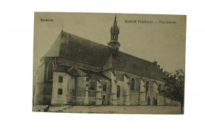 BOCHNIA Parish Church - Pfarrkirche , uncirculated, Published by the Salon of Polish Painters in Cracow