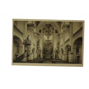 KRZESZÓW [Grüssau i. Schl.] Wnętrze kościoła św. Józefa [Inneres der Josefkirche], bez obiegu