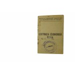 Centrala Zrzeszeń Przemysłu Gastronomicznego w Polsce LEGITYMACJA Maria Dorn, 1947r.