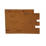Spółdzielnia Spożywców Prac. Urzędu Wojew. w Poznaniu LEGITYMACJA na rok 1947/48