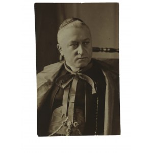 Prymas Polski kardynał August Hlond [1881-1948], fotografia pocztówkowa