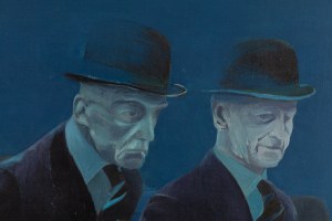 Jerzy Tadeusz Mróz (1946 Łódź - 2010 Łódź), Mężczyźni w melonikach