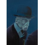 Jerzy Tadeusz Mróz (1946 Łódź - 2010 Łódź), Men in bowler hats