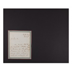 SIR THOMAS LAWRENCE (1769-1830) | LETTRE DE QUATRE PAGES AVEC SIGNATURE (ANGLETERRE / ANGLAIS)