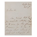 SIR THOMAS LAWRENCE (1769-1830) | LETTRE DE QUATRE PAGES AVEC SIGNATURE (ANGLETERRE / ANGLAIS)